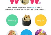 一个可以实现60多种页面滚动特效的插件-工具猫